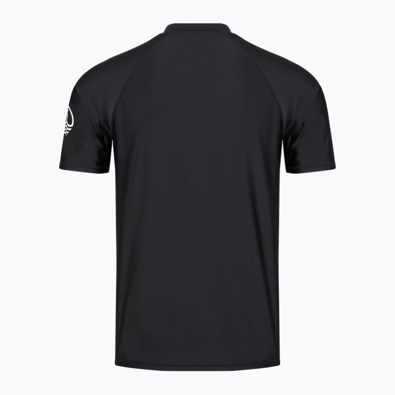 Men's T-shirt AQUASTIC Rimos UV 50+ UPF black 3