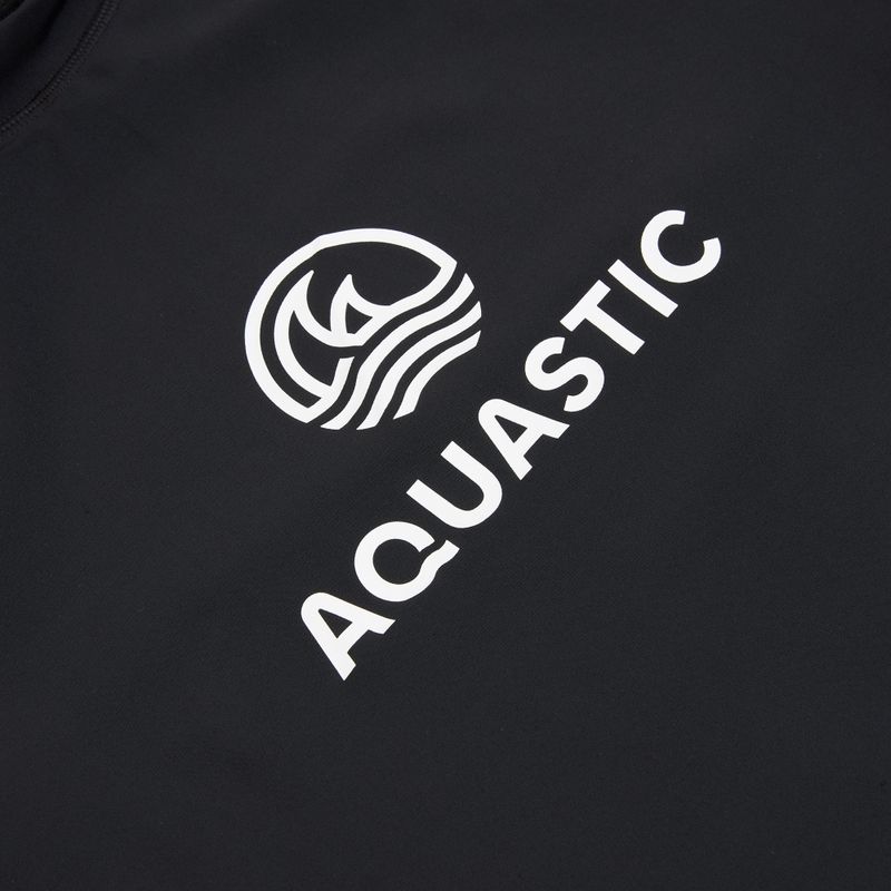 Men's T-shirt AQUASTIC Rimos UV 50+ UPF black 4
