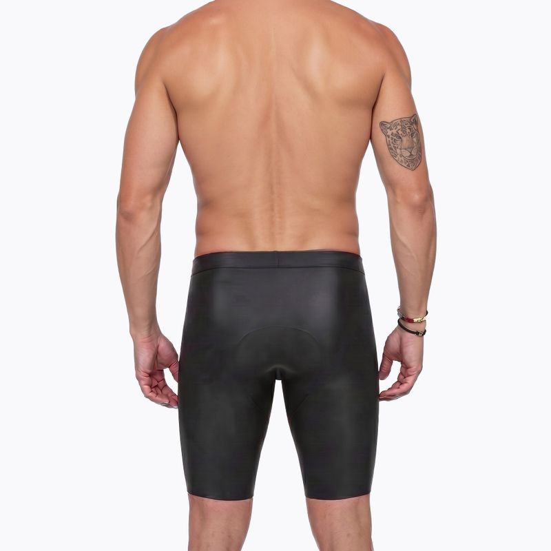 Men's neoprene shorts AQUASTIC OceanFlex 5/3 mm GLIDE SKIN black 4