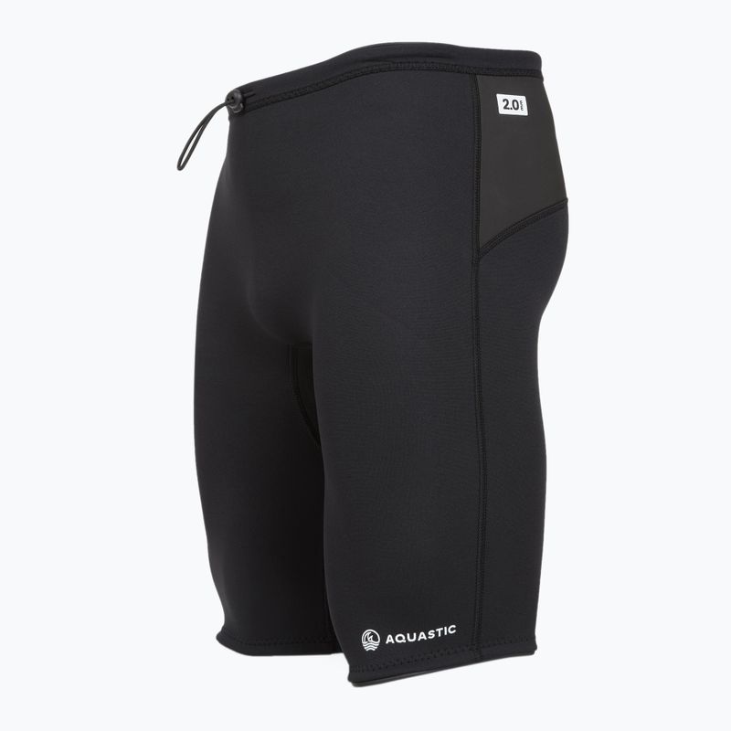 Men's neoprene shorts AQUASTIC SeaFlex 2.0 mm black 4