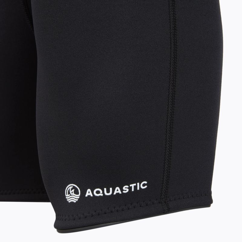 Men's neoprene shorts AQUASTIC SeaFlex 2.0 mm black 6
