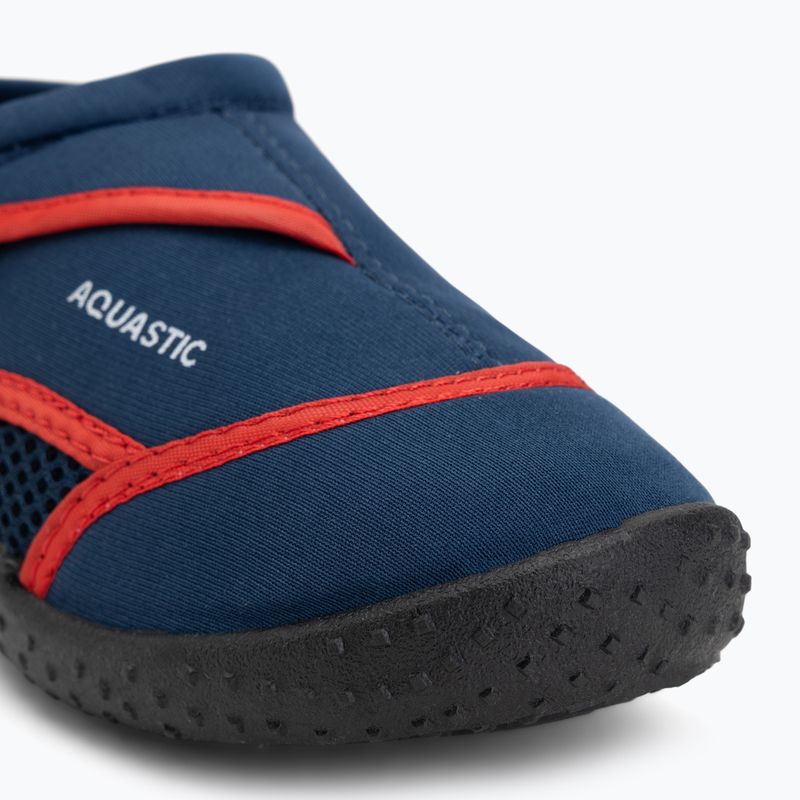 Children's water shoes AQUASTIC Nino navy blue/red 7