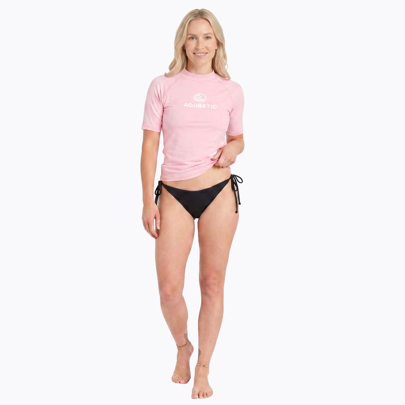 Women's T-shirt AQUASTIC Rimos WMNS UV 50+ UPF pink 3