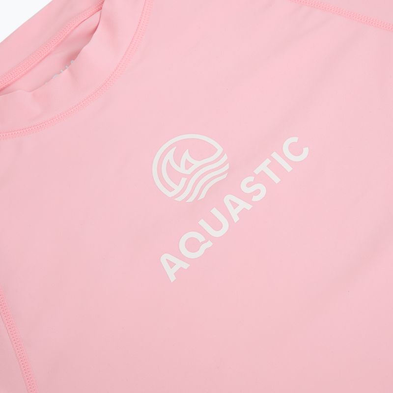 Women's T-shirt AQUASTIC Rimos WMNS UV 50+ UPF pink 3
