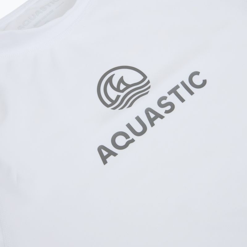 Women's T-shirt AQUASTIC Rimos WMNS UV 50+ UPF white 3