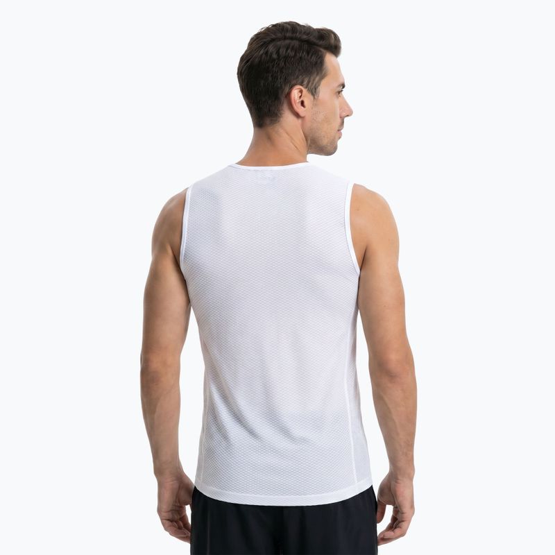 Men's cycling base layer ATTABO Essential 2 pcs. white 2