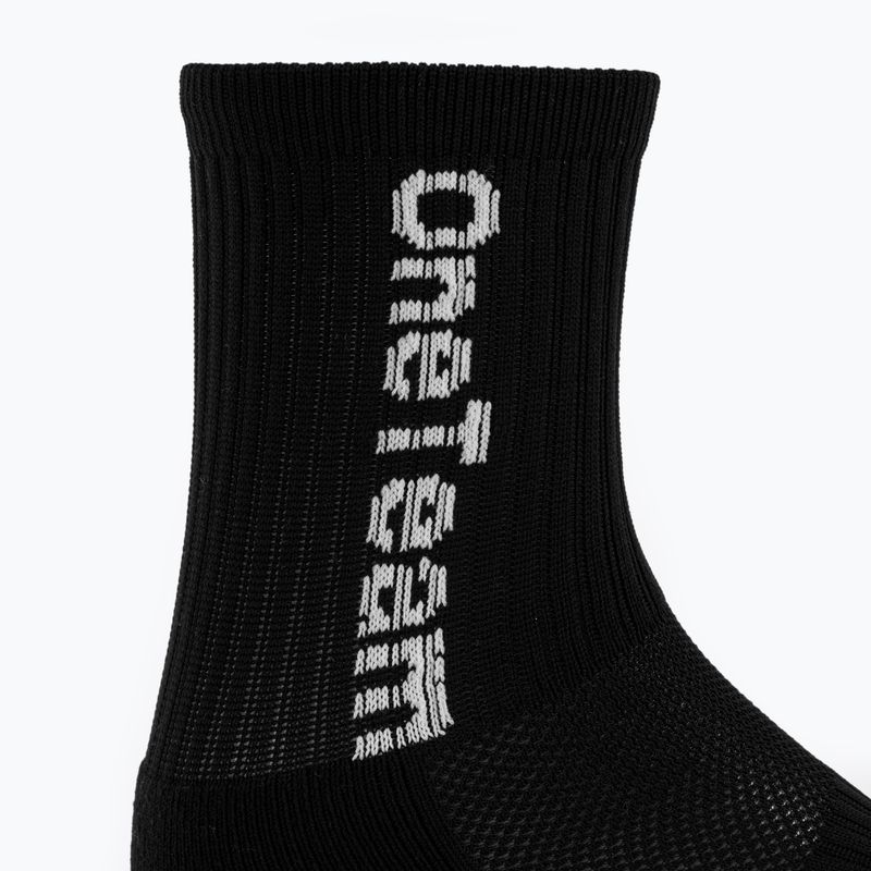 Children's football socks OneTeam Precision Grip non-slip 2-pack black 3