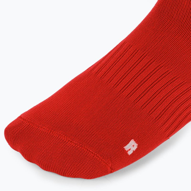 Football socks OneTeam Precision football socks set 2-pack red 4