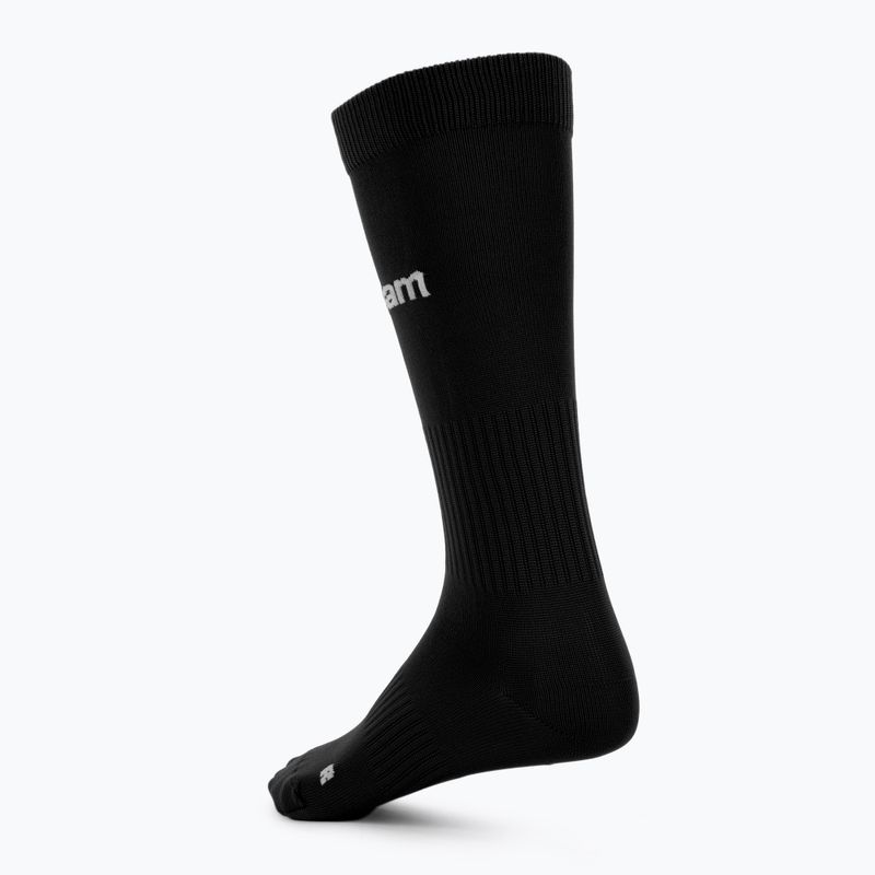 Football socks OneTeam Precision football socks set 2-pack black 2
