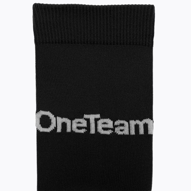 Football socks OneTeam Precision football socks set 2-pack black 5
