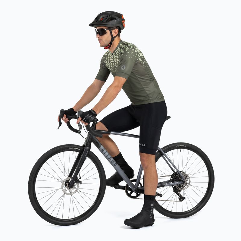 Men's cycling shirt ATTABO Tevi green 6