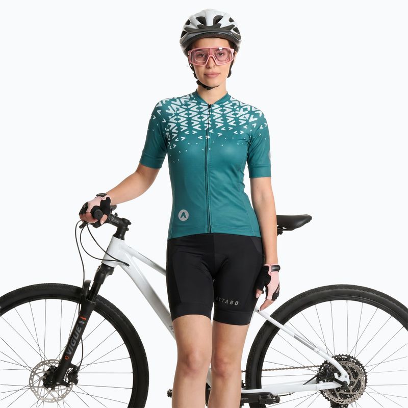 Women's cycling shirt ATTABO Tevi WMNS green 6