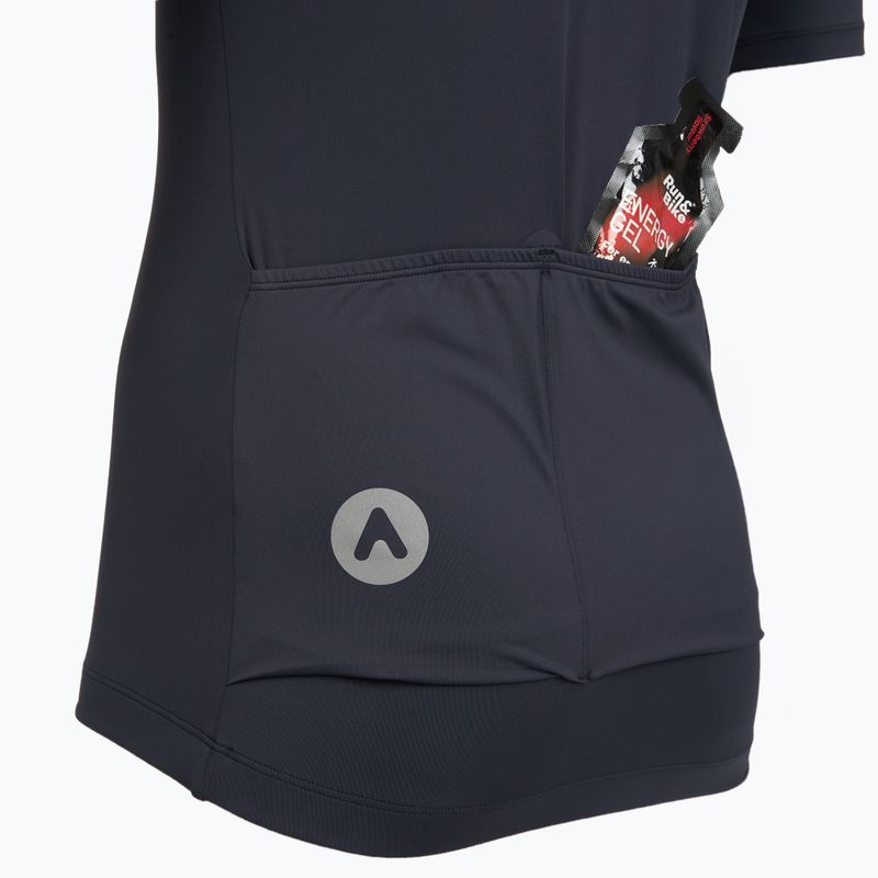Men's cycling jersey ATTABO TEVRA short zip black 13