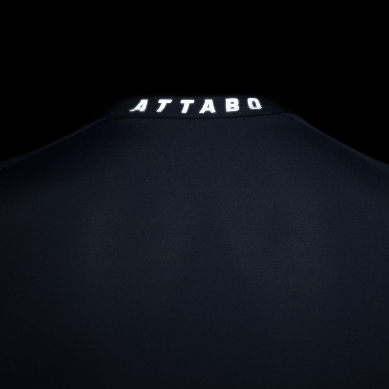 Men's cycling jersey ATTABO TEVRA short zip black 16
