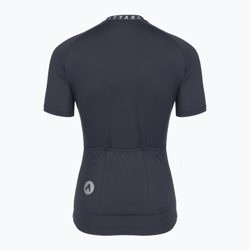 Women's cycling jersey ATTABO TEVRA short zip black 7