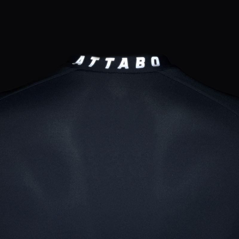 Women's cycling jersey ATTABO TEVRA short zip black 14