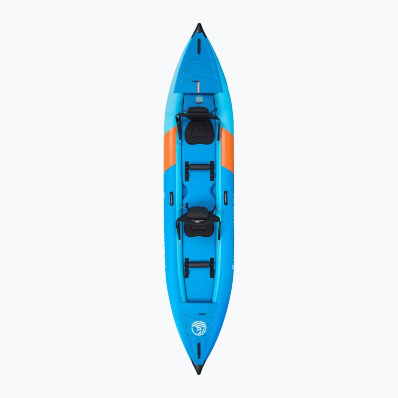 AQUASTIC Cortez 13'5" 410 cm blue 2-person inflatable kayak 2