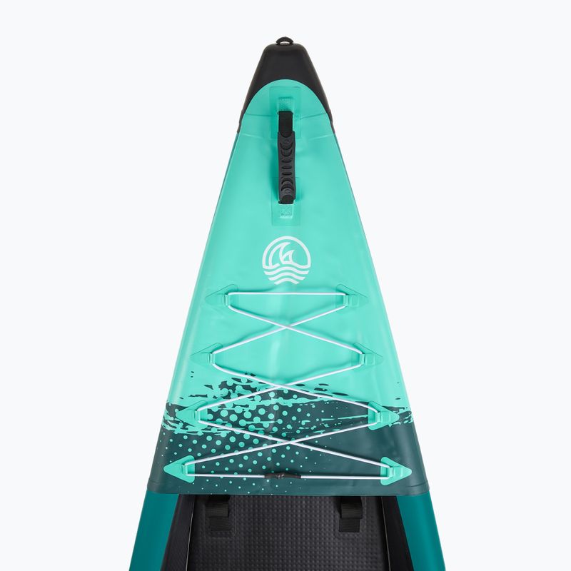 AQUASTIC Cortez 13'9" 420 cm green 2-person high-pressure inflatable kayak 5