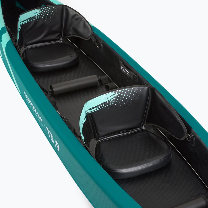 AQUASTIC Cortez 13'9" 420 cm green 2-person high-pressure inflatable kayak 6