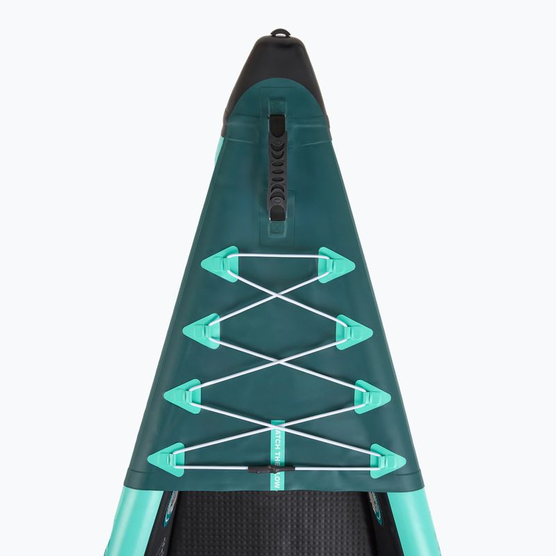 AQUASTIC Cortez 13'9" 420 cm green 2-person high-pressure inflatable kayak 9