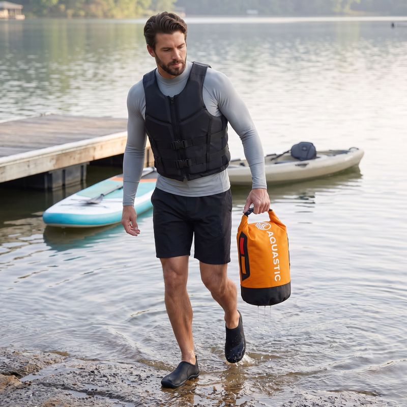Water resistant bag AQUASTIC Dry Bag 8 l Nylon/TPU orange 5