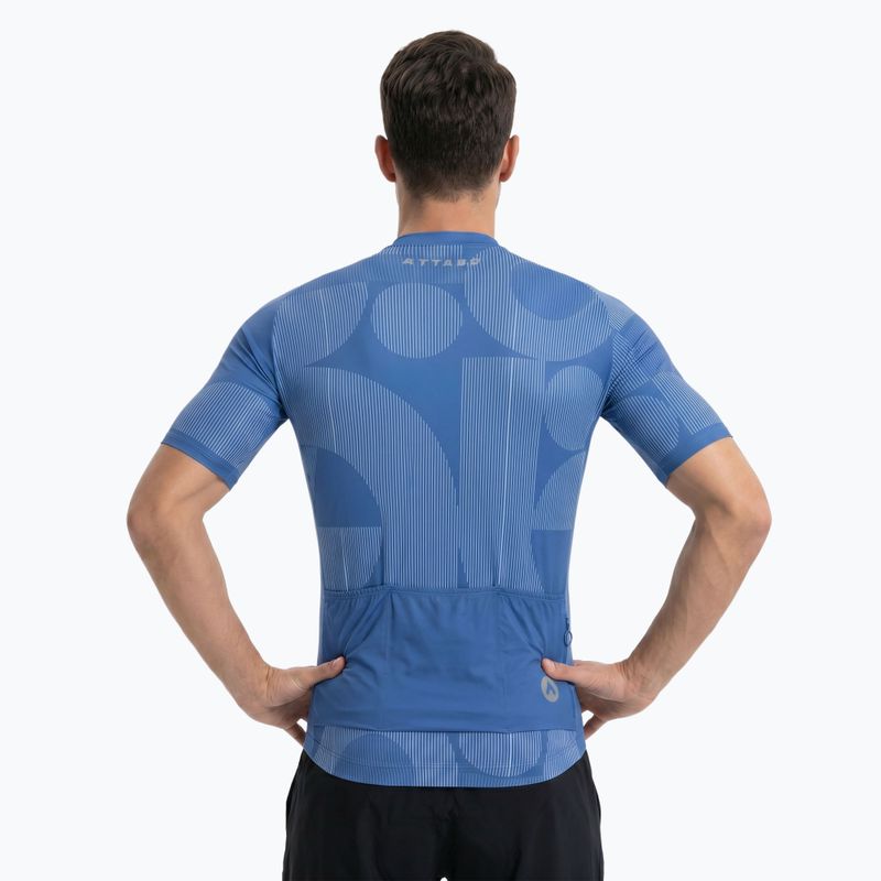 Men's cycling shirt ATTABO Vites navy blue 2