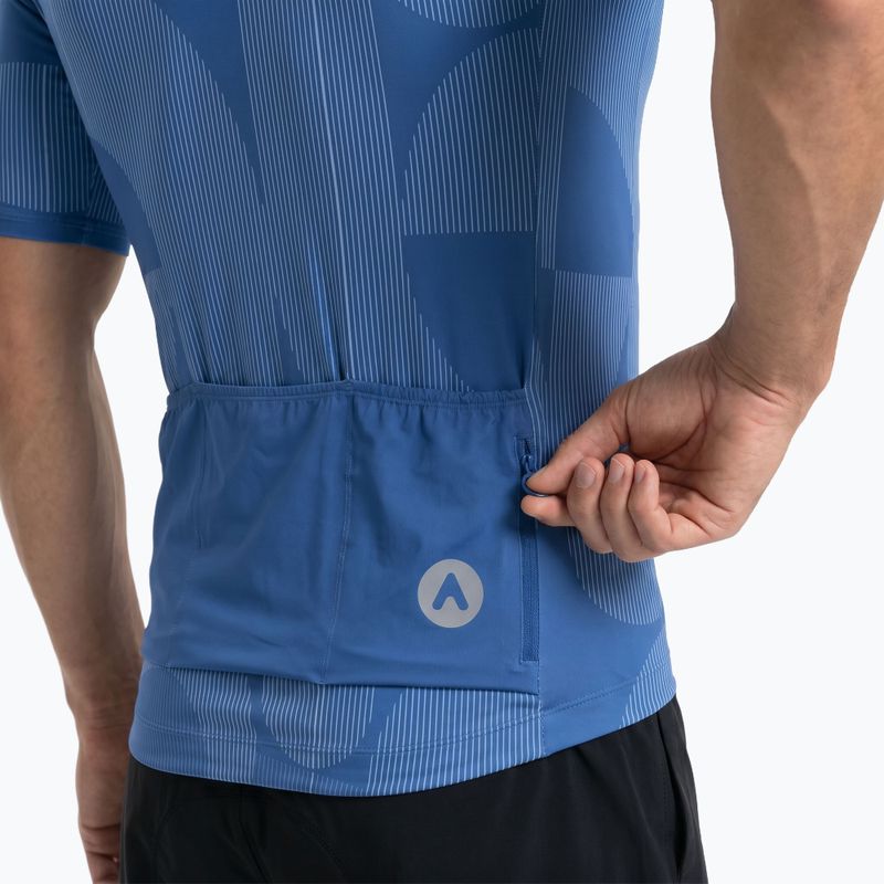 Men's cycling shirt ATTABO Vites navy blue 5