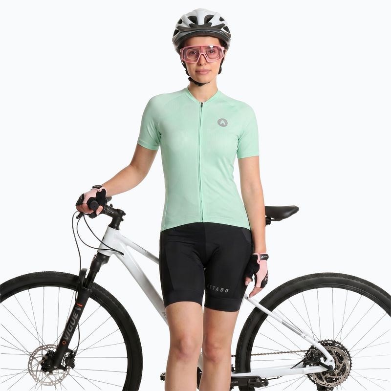 Women's cycling shirt ATTABO Vites WMNS green 6