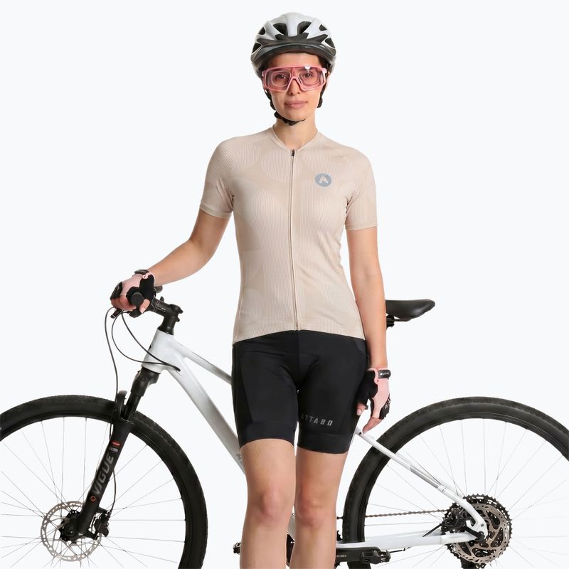 Women's cycling shirt ATTABO Vites WMNS brown 5