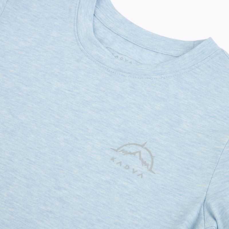 Children's trekking T-shirt KADVA Merivra merino blue 3
