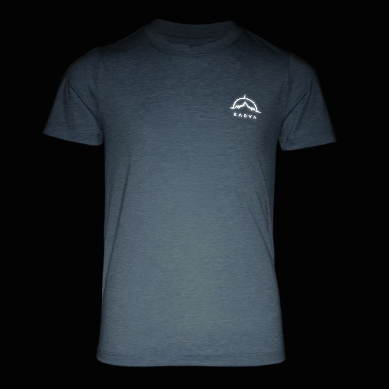 Children's trekking T-shirt KADVA Merivra merino blue 5