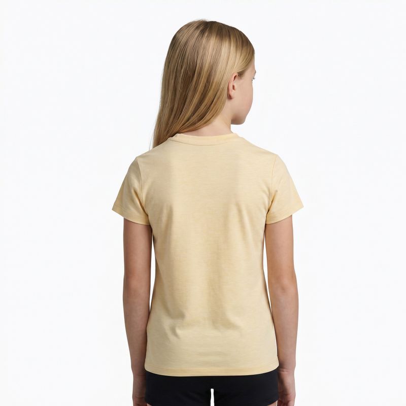 Children's trekking T-shirt KADVA Merivra merino peach 3