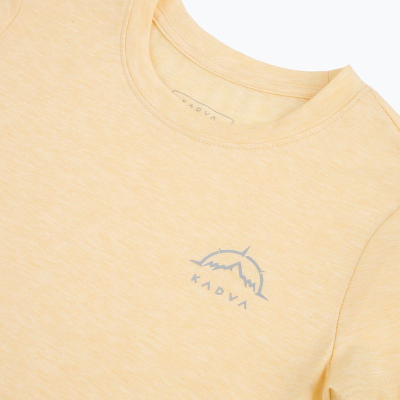 Children's trekking T-shirt KADVA Merivra merino peach 3