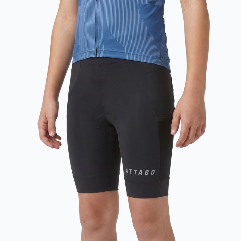 Children's cycling shorts ATTABO Kiro black