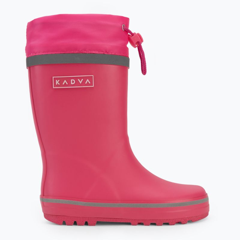 Children's wellington boots KADVA PuddleProof JR with reflective elements pink 5