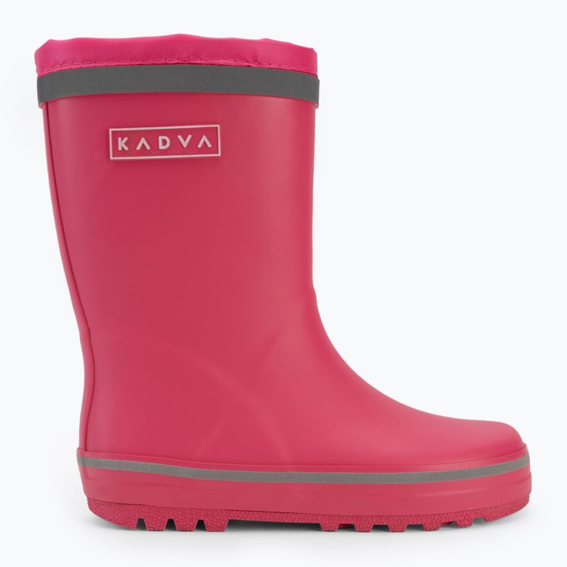 Children's wellington boots KADVA PuddleProof JR with reflective elements pink 12