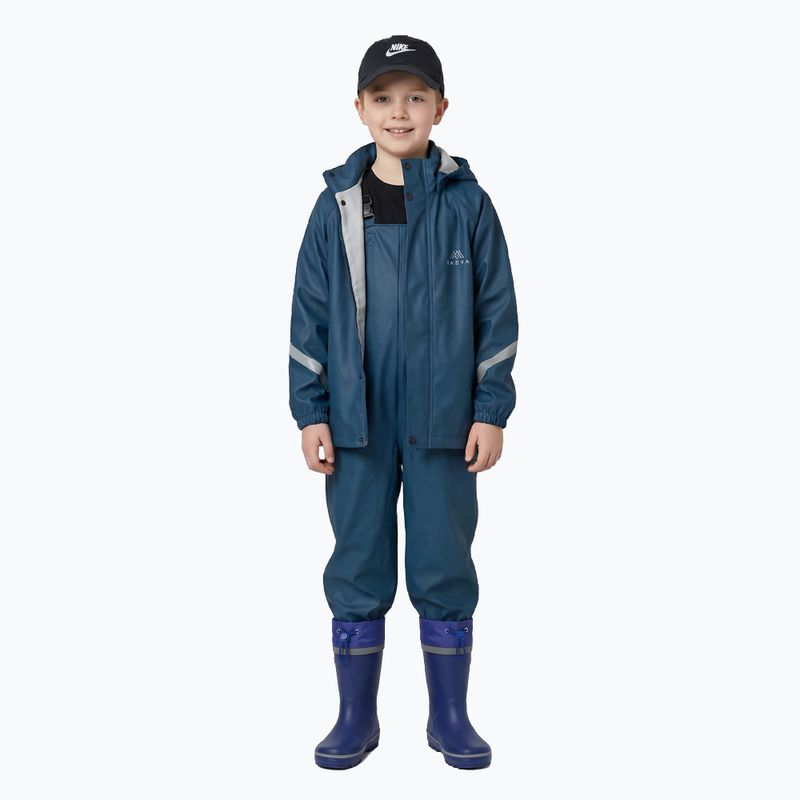 Children's wellington boots KADVA PuddleProof JR with reflective elements navy blue 2