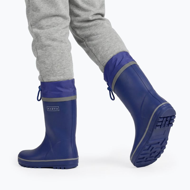 Children's wellington boots KADVA PuddleProof JR navy blue 3
