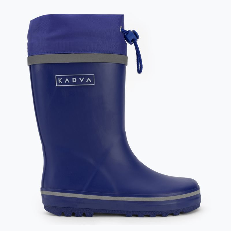Children's wellington boots KADVA PuddleProof JR with reflective elements navy blue 5