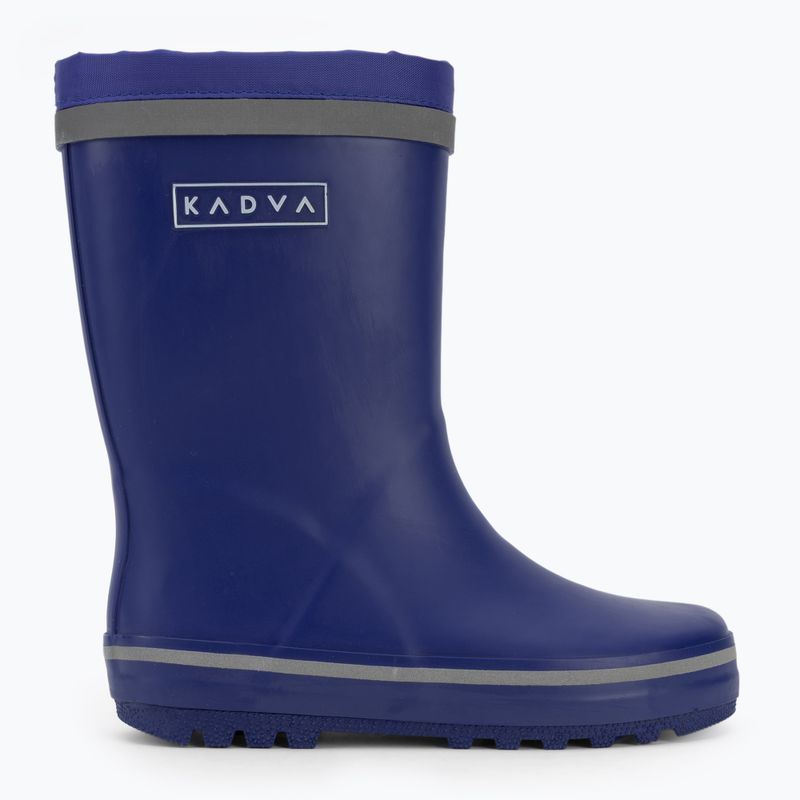 Children's wellington boots KADVA PuddleProof JR with reflective elements navy blue 12