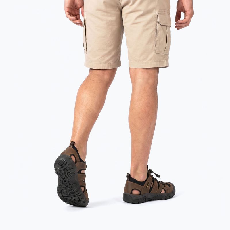 Men's travel sandals KADVA Strike Vent brown 3