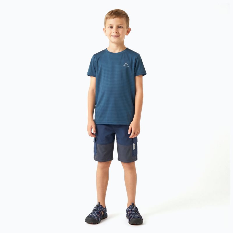 Children's hiking sandals KADVA Vitra T navy blue 4