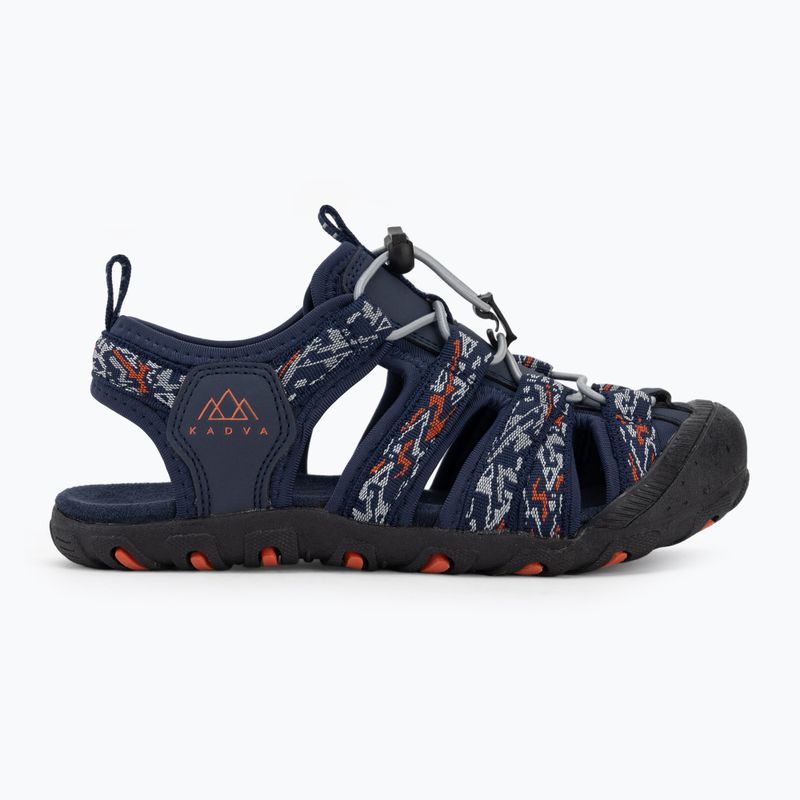 Children's hiking sandals KADVA Vitra T navy blue 2