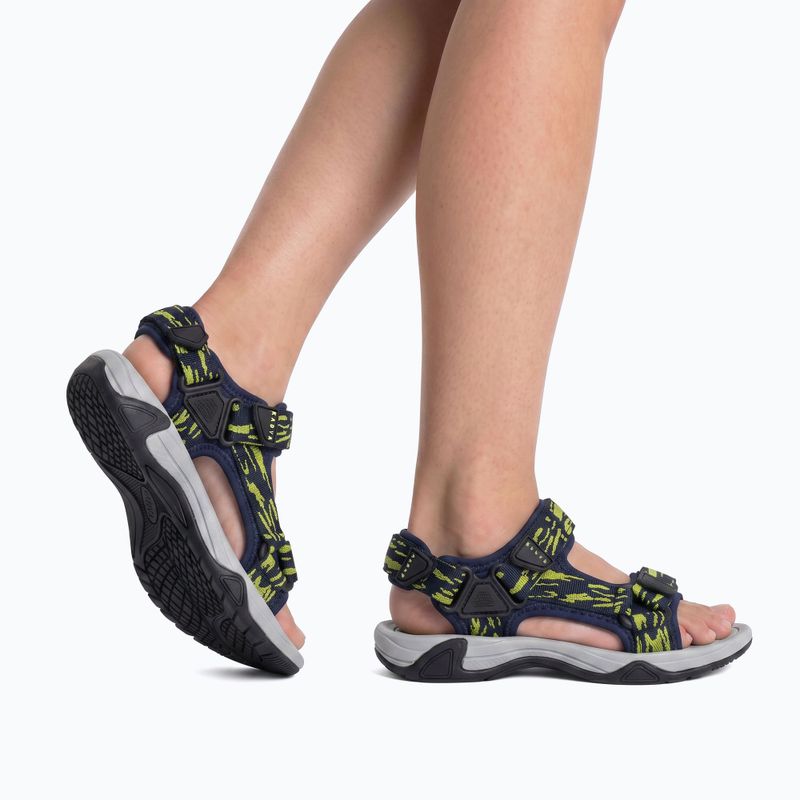 Children's hiking sandals KADVA Vite JR yellow 2