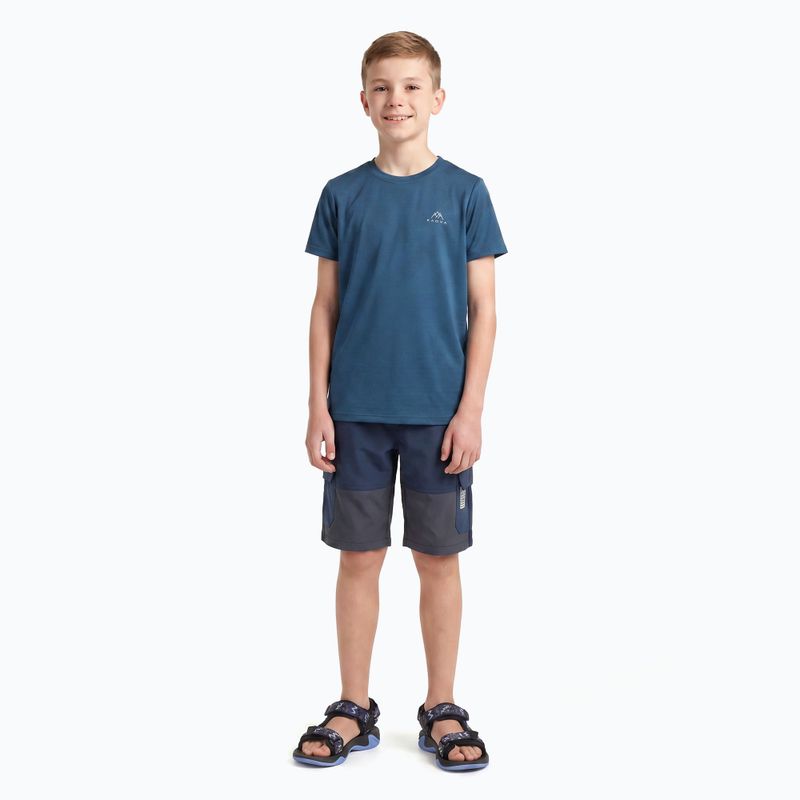 Children's hiking sandals KADVA Vite JR navy blue 4