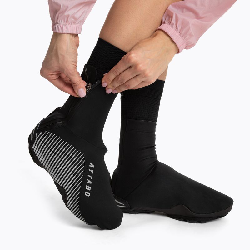 Cycling shoes protectors ATTABO DEFENSE MAX PRO black 3