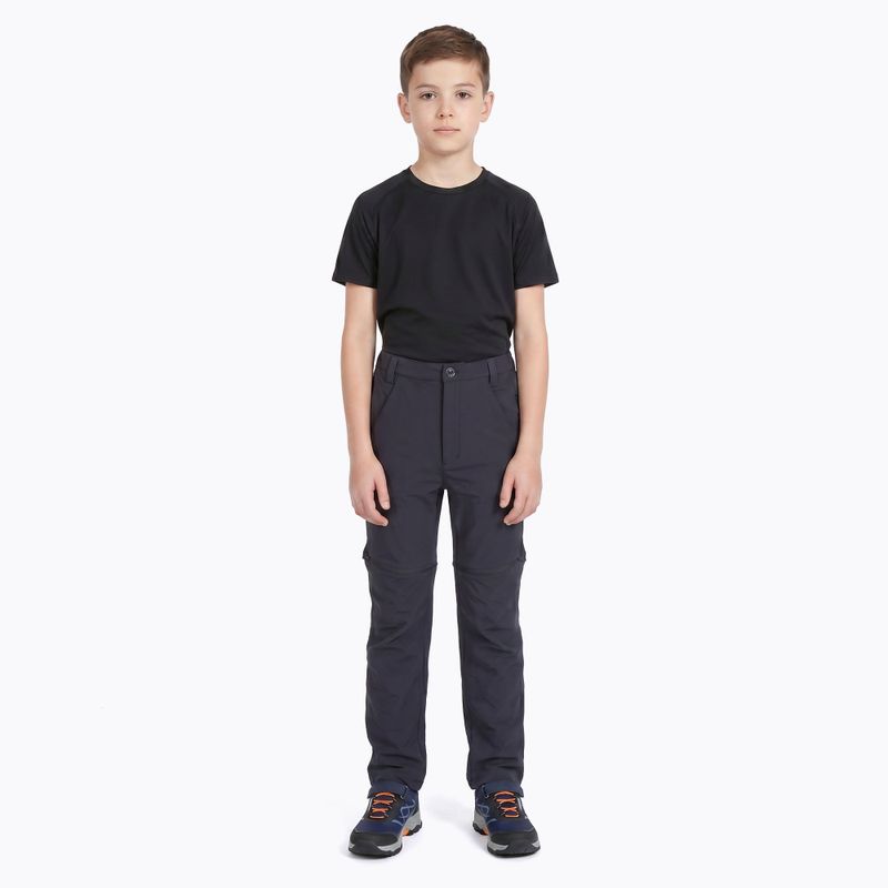 Children's trekking trousers KADVA BaseMove 2in1 detachable leg navy blue 3
