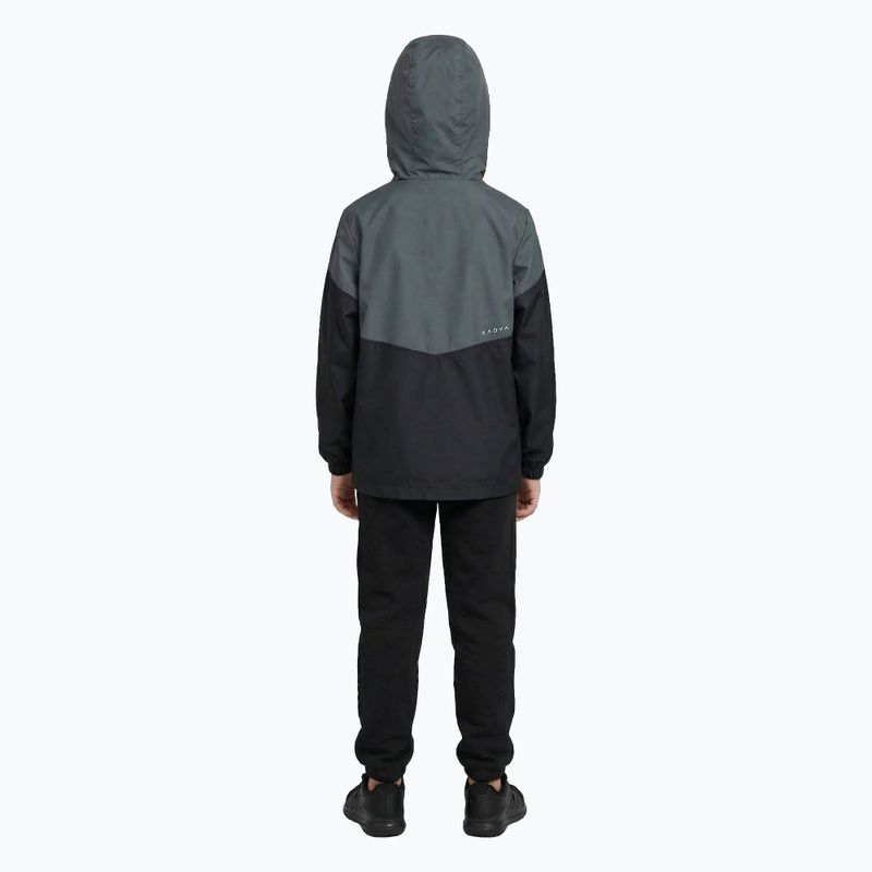 Children's rain jacket KADVA Fory Jrb grey 2