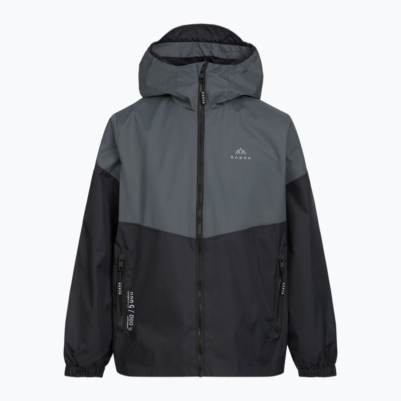 Children's rain jacket KADVA Fory Jrb gray