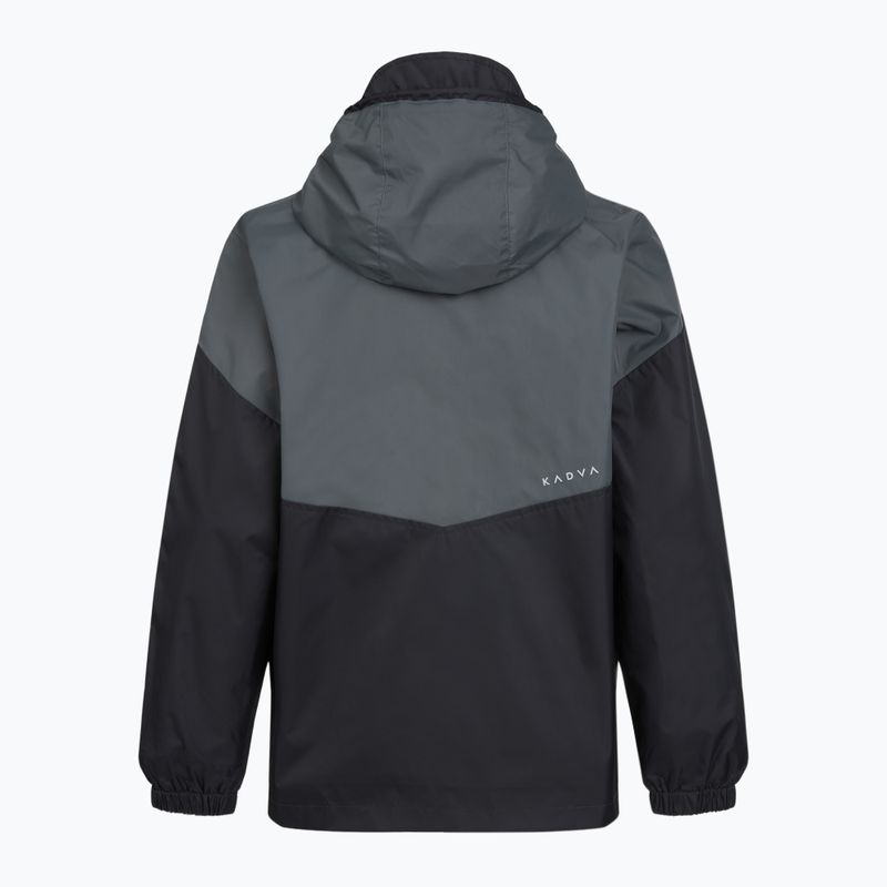 Children's rain jacket KADVA Fory Jrb gray 2
